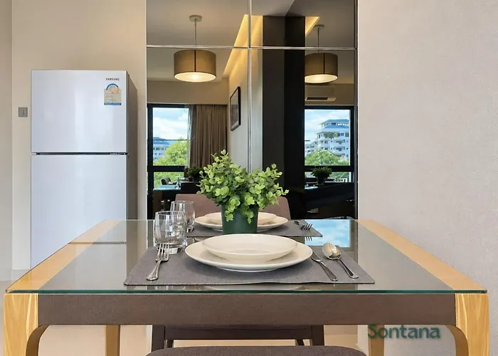 Tropical Urban 43 Sqm - Ultra Fast Wifi - Thong Lo Apartment *