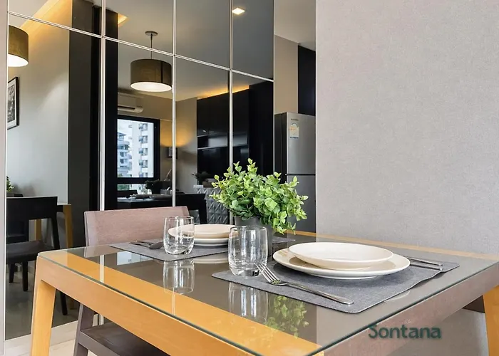 Tropical Urban 43 Sqm - Ultra Fast Wifi - Thong Lo Apartment
