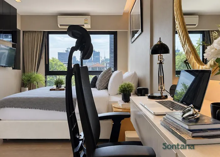 Tropical Urban 43 Sqm - Ultra Fast Wifi - Thong Lo