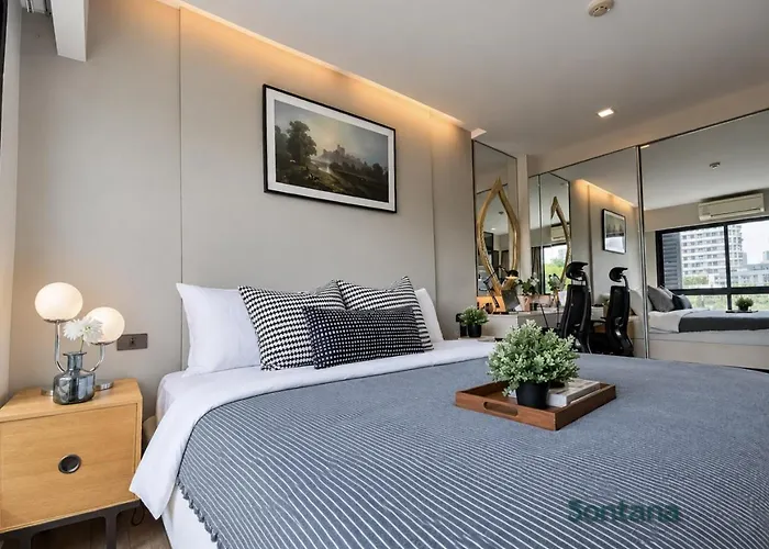 Tropical Urban 43 Sqm - Ultra Fast Wifi - Thong Lo Apartment