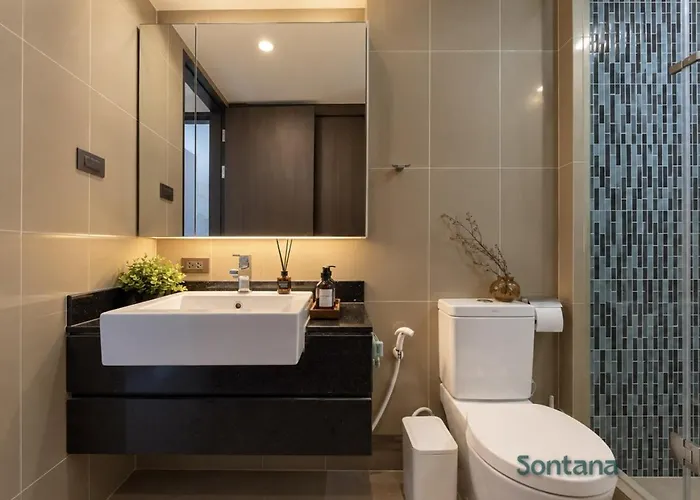 Tropical Urban 43 Sqm - Ultra Fast Wifi - Thong Lo Apartment Bangkok