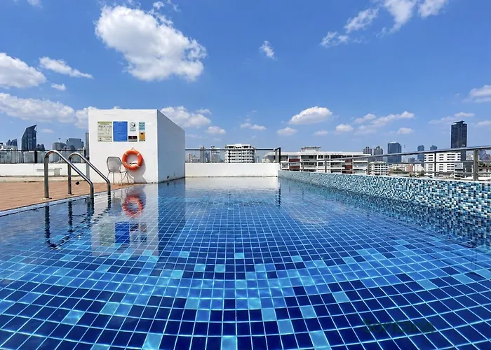Apartment Tropical Urban 43 Sqm - Ultra Fast Wifi - Thong Lo